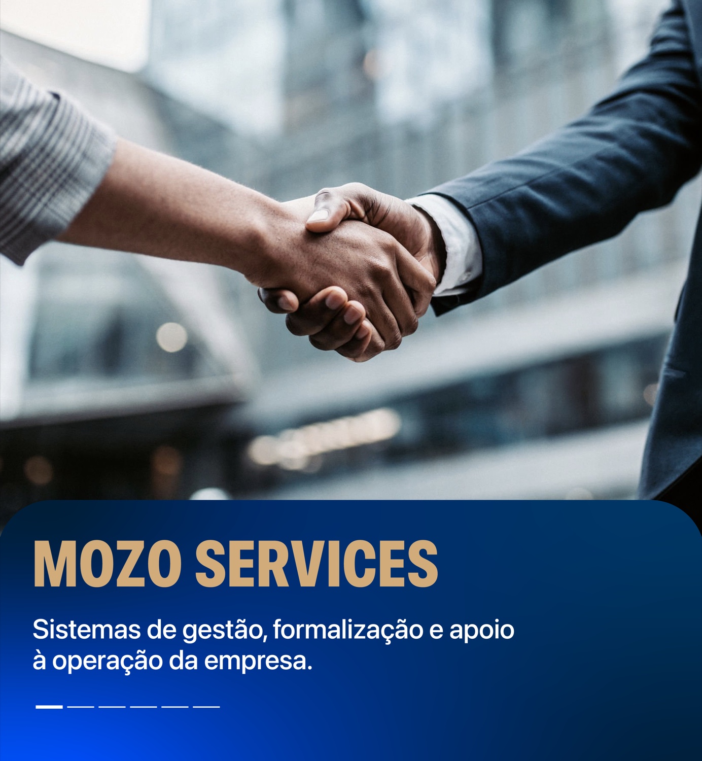 Mozo Services — Sistemas de gestão, formalização e apoio à operação da empresa.